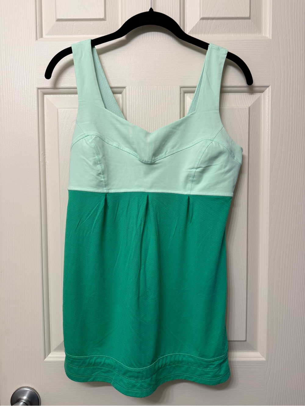 lululemon athletica Mint & Teal Two-Tone Tank Top